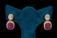Radiant Ruby Elegance Set by Khaitan Jewels
