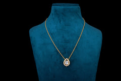Luxe Polki Pendant Set by Khaitan Jewels