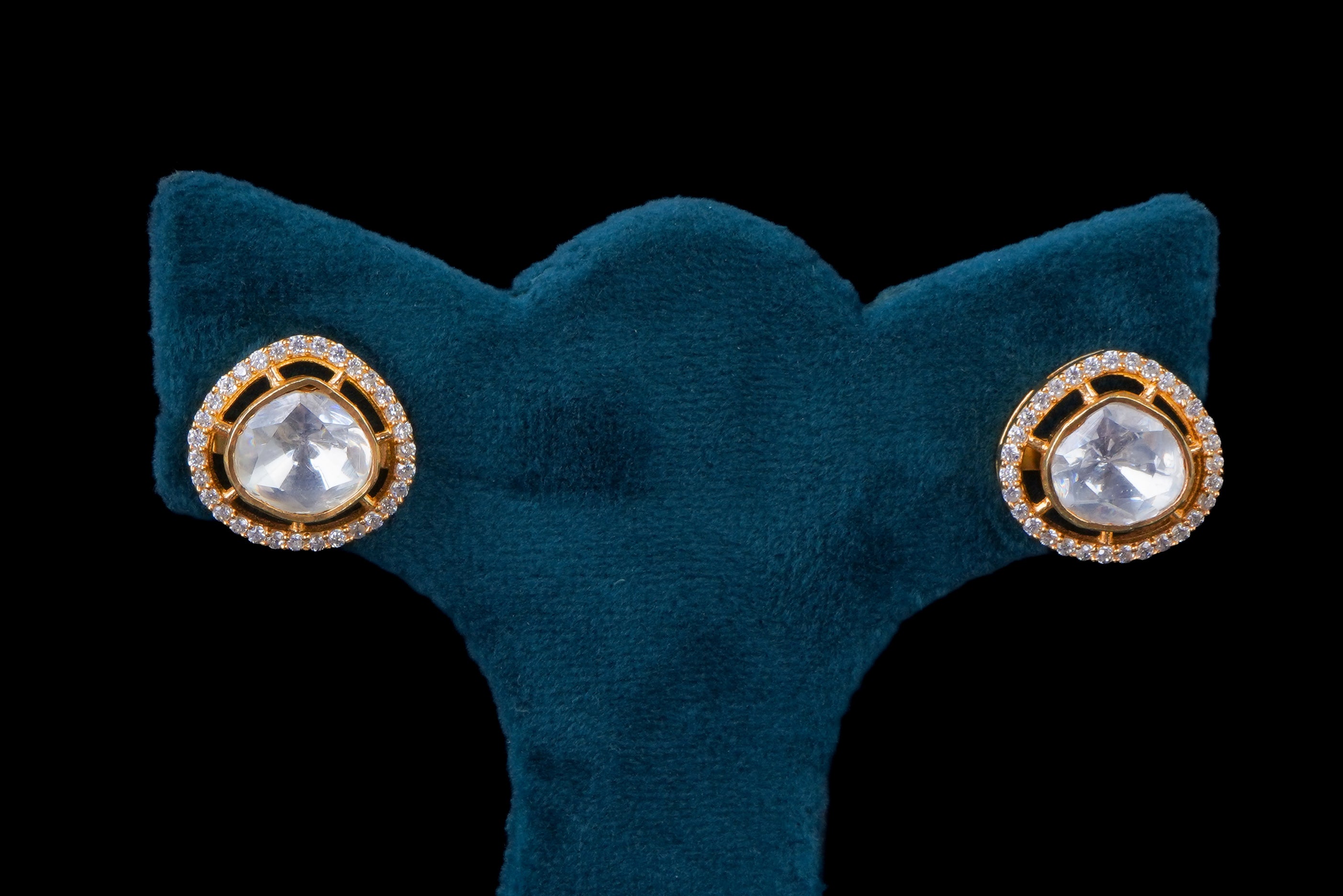 Diamond Dazzle Polki Necklace Set by Khaitan Jewels