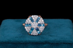 Sapphire Glow Ring By Khaitan Jewels