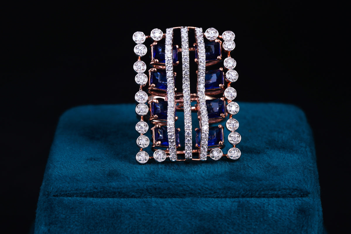 Mystic Flame Ring By Khaitan Jewels