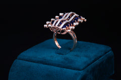Mystic Flame Ring By Khaitan Jewels