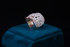 Crystal Empress Ring By Khaitan Jewels